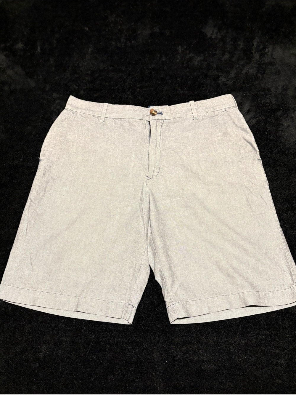 IZOD flat front blue chino Shorts 9” inseam size 34